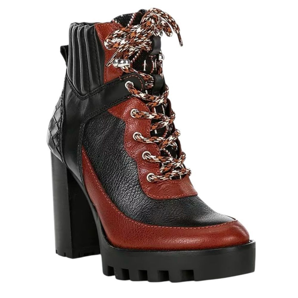 🌟 Antonio Melani PEARCE Black and Brown Women's Boots